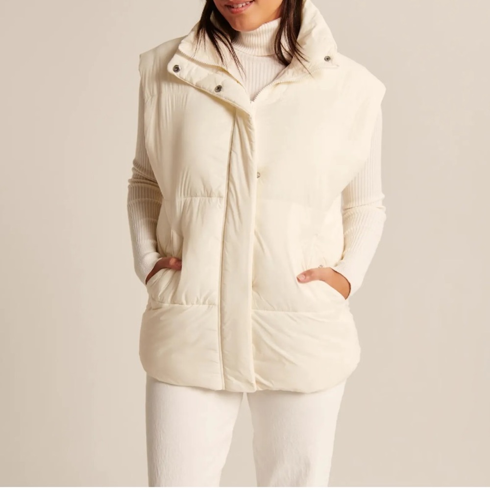 Abercrombie oversized vest